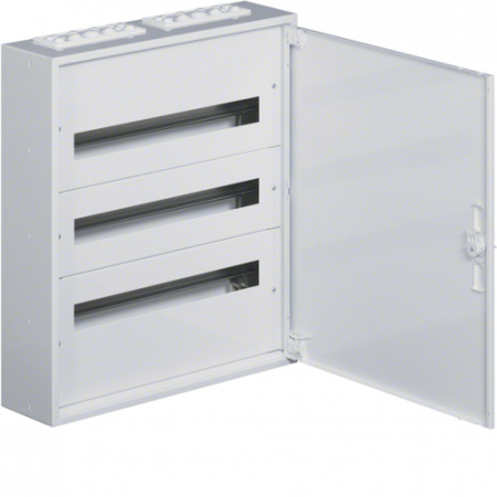 Tablouri electrice - Tablou metalic PT 72 module (3x24) usa plina Hager FW324W