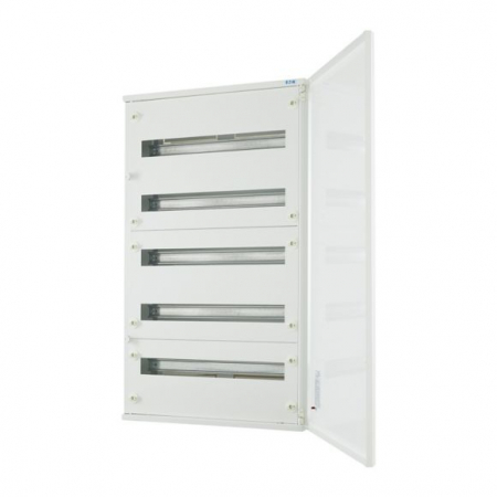 Tablouri metalice - Tablou metalic ST 120 module (5x24) usa plina IP30 Eaton alb BF-U-5/120-C