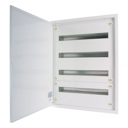 Tablouri metalice - Tablou metalic ST 132 module (4x33) usa plina IP30 Eaton alb BF-U-4/132-C