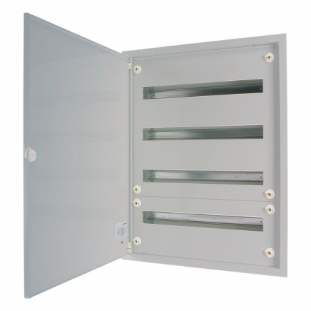 Tablouri metalice - Tablou metalic ST 132 module (4x33) usa plina IP30 Eaton gri BF-U-4/132-G-C