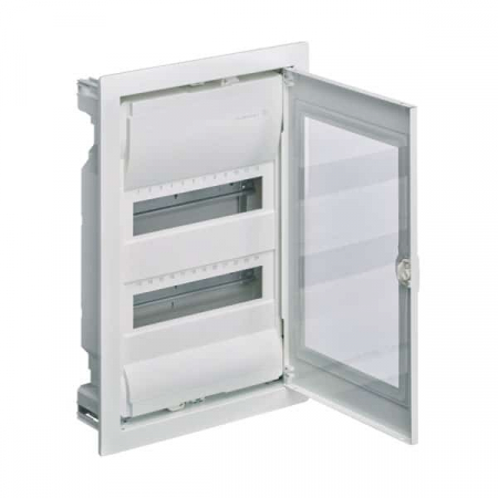 Tablouri metalice - Tablou metalic ST 24 module (2x12) usa transparenta Hager VU24NG
