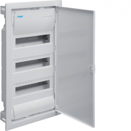 Tablouri metalice - Tablou metalic ST 36 module (3x12) usa plina Hager VU36NE