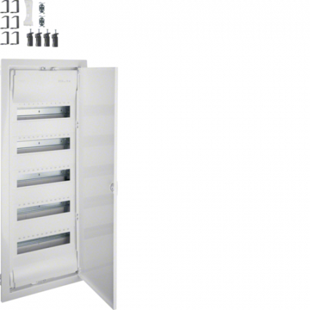 Tablouri metalice - Tablou metalic ST 60 module (5x12) usa plina Hager VH60NE
