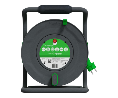 Tambur cablu 4 prize cordon 3X2.5 25m IP44 Schneider IMT33148 [1]