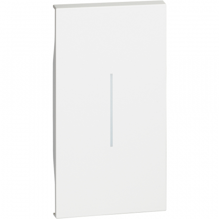 Tasta intrerupator 2M Living Now Bticino alb KW01M2