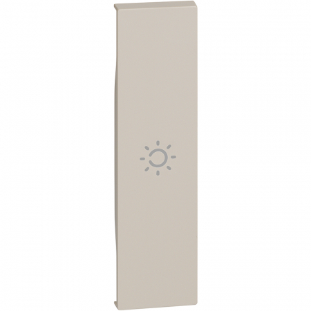 Tasta intrerupator simbol lumina 1M Living Now Bticino nisip KM01A