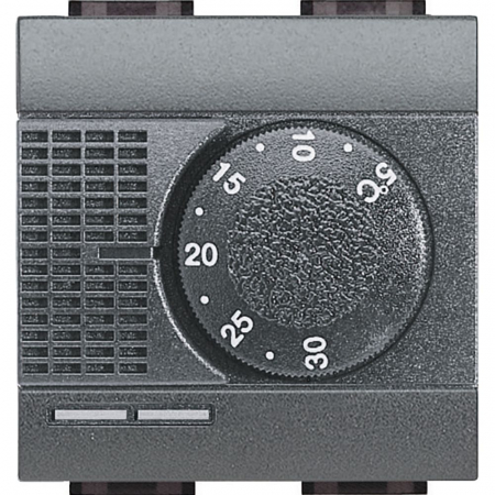 Termostate Living Light - Termostat electronic 2M Living Light Bticino antracit L4441