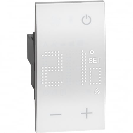 Termostate Living Now - Termostat electronic 2M Living Now Bticino alb KW4441