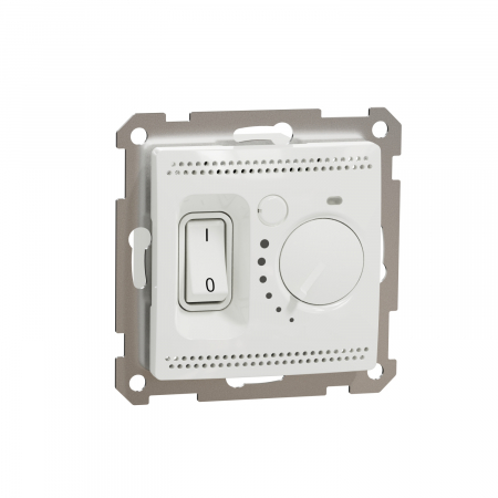 Prize si intrerupatoare - Termostat de camera 16A Schneider Sedna alb SDD111506