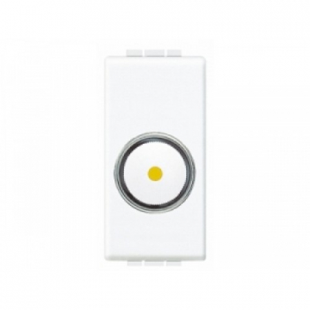 Bticino Living Light - Variator de tensiune rotativ Living Light Bticino 1M alb N4406