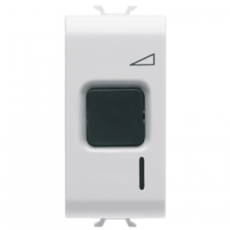 Prize si intrerupatoare - Variator prin apasare cu led 1M rezistiv/inductiv Gewiss Chorus alb GW10568