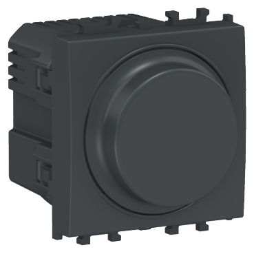Prize si intrerupatoare - Variator rotativ 2M Schneider Easy Styl negru LMR9341003