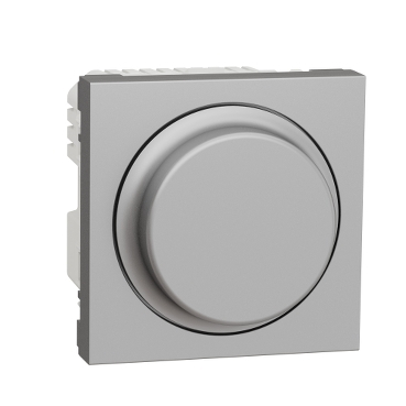 Prize si intrerupatoare - Variator rotativ 2M Schneider Noua Unica aluminiu NU351430