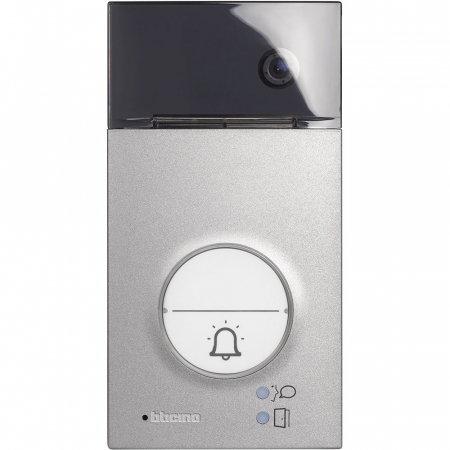 Interfonie - Videointerfon extern Linea 3000 cu cititor RFID Bticino gri 343091