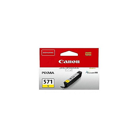 Radacina - CARTUS YELLOW CLI-571Y 7ML ORIGINAL CANON PIXMA MG6850