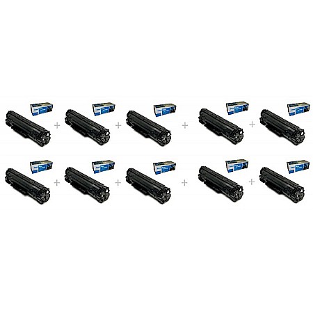 Acasa - SET 10 BUC. X Cartus Toner SMART CRG-725 / CRG-712 / CRG-71﻿3