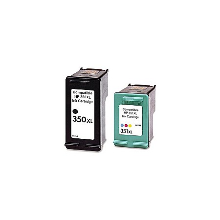 Acasa - SET 2 BUC X Cartus SMART  HP 350 XL + HP 351 XL