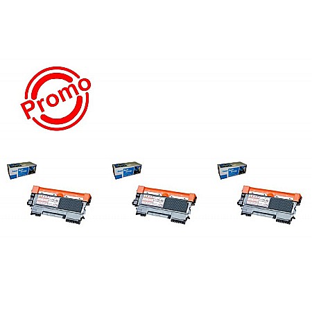 Acasa - SET 3 BUC. X Cartus Toner BROTHER TN2010/ TN2030/ TN2060