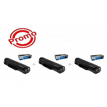 Cartuse si tonere - SET 3 BUC. X Cartus Toner Compatibil HP CF226X