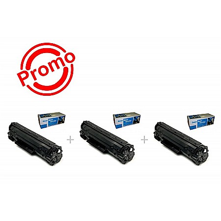 Consumabile - SET 3 BUC. X Cartus Toner SMART CF283X