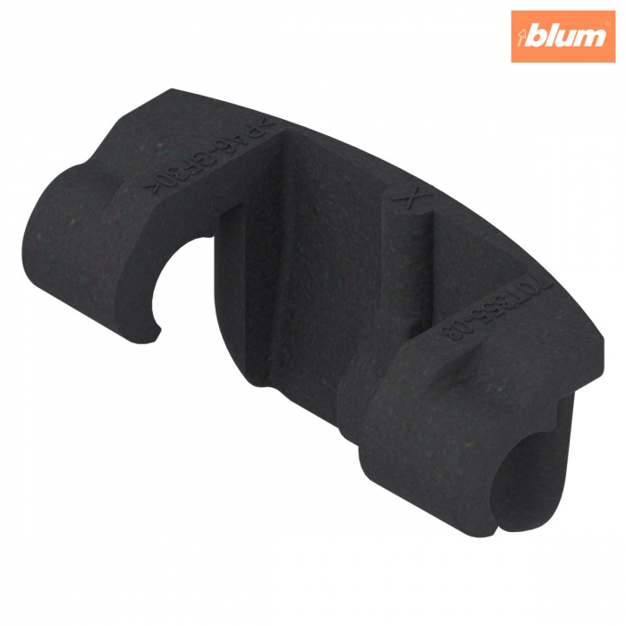 86° Limitator de unghi de deschidere pentru balama cu unghi de deschidere 110°, finisaj negru 70T3553 [1]