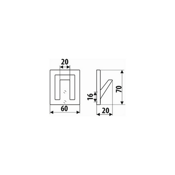 Agatator cuier metalic crom lucios WK15-G4 [2]