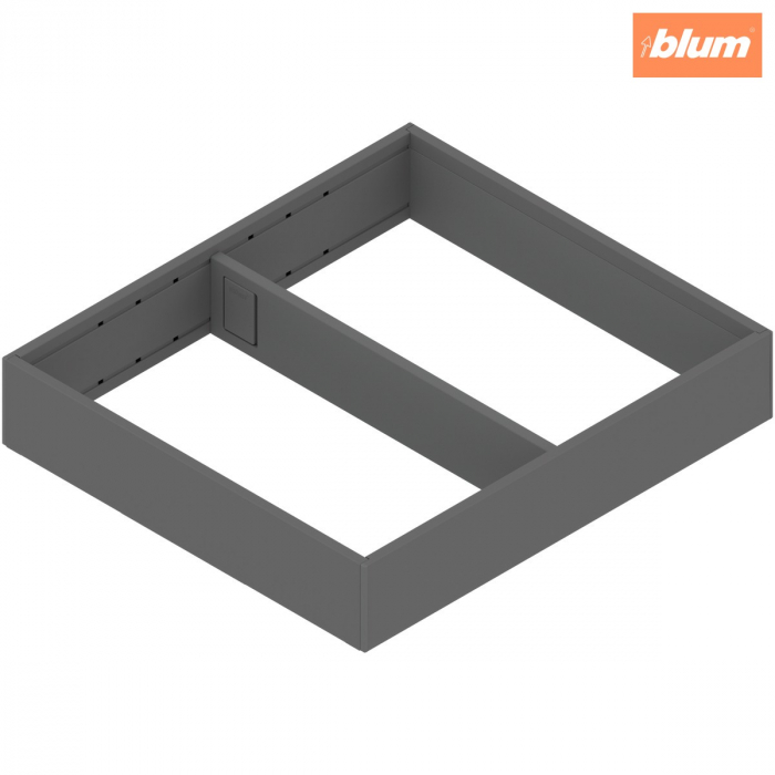 AMBIA-LINE Ramă, pentru LEGRABOX/MERIVOBOX Sertar, Oţel, NL=300 mm, Lăţime=242 mm, finisaj gri-orion mat ZC7S300RSU [1]