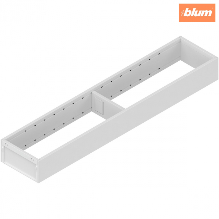 AMBIA-LINE Ramă, pentru LEGRABOX/MERIVOBOX Sertar, Oţel, NL=500 mm, Lăţime=100 mm, finisaj alb-mătase mat ZC7S500RS1 [1]