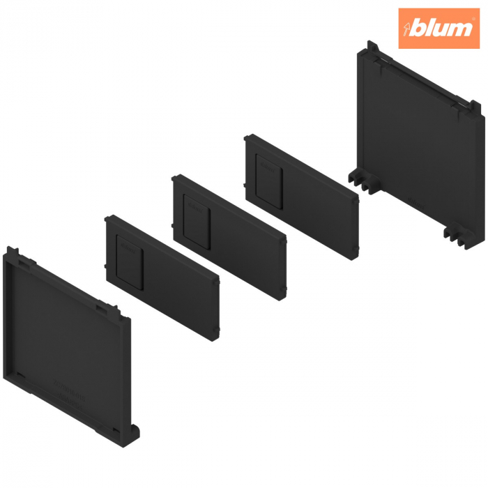 AMBIA-LINE Set pentru sticle, pentru LEGRABOX/MERIVOBOX, finisaj negru-carbon mat ZC7B0100S [1]