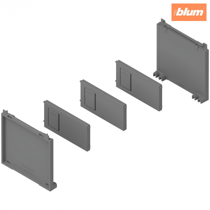 AMBIA-LINE Set pentru sticle, pentru MERIVOBOX, finisaj gri indiu mat ZC7B0100S [1]