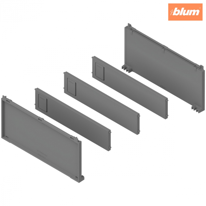 AMBIA-LINE Set pentru sticle, pentru MERIVOBOX, finisaj gri indiu mat ZC7B0200S [1]