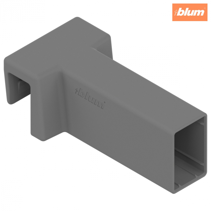 AMBIA-LINE Suport de traversă din sticlă, pentru MERIVOBOX, finisaj gri indiu mat ZC4U11E0 [1]