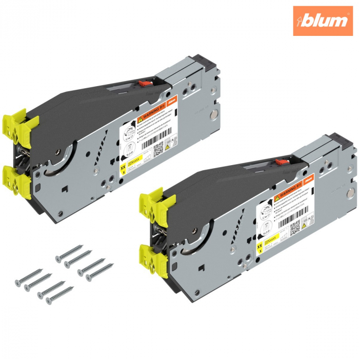 AVENTOS HS top Sistem de ridicare pentru uşă basculantă, Mecanism de ridicare (set), KH=350-540 mm, prin înşurubare, pentru Potrivit pentru SERVO-DRIVE, finisaj zincat 22S2200 [1]
