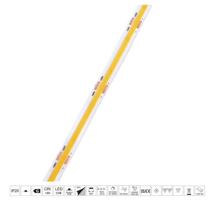 Banda LED COB Lynx Premium 50 m, 4000K, 24V [2]