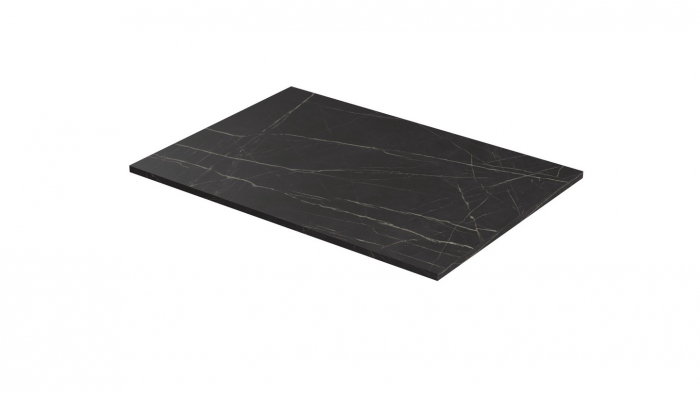 Blat pentru masa 1000x700 mm, Pietra Grigia negru F206 ST9 [1]