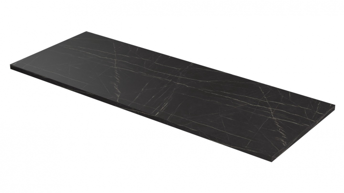 Blat pentru masa 2400x900 mm, Pietra Grigia negru F206 ST9 [1]