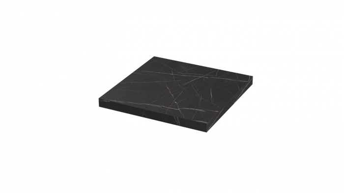Blat pentru masa 500x500 mm, Pietra Grigia negru F206 ST9 [1]
