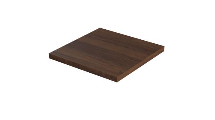 Blat pentru masa 600x600 mm, Nuc Warmia maro H1307 ST19 [1]