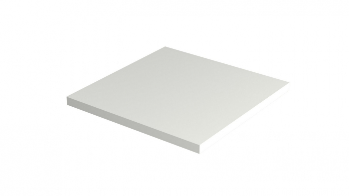 Blat pentru masa 700x700 mm, Alb Premium W1000 ST9 [1]