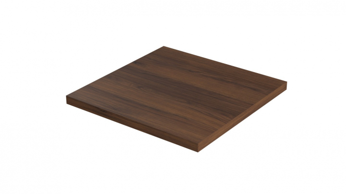 Blat pentru masa 700x700 mm, Nuc Warmia maro H1307 ST19 [1]