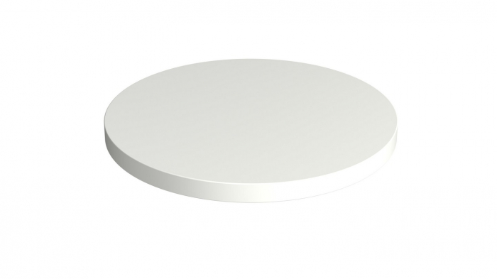 Blat pentru masa Ø 600 mm, Alb Premium W1000 ST9 [1]