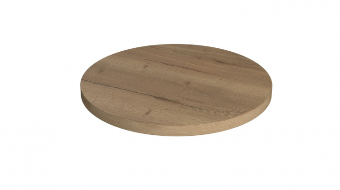 Blat pentru masa Ø 700 mm, Stejar Halifax natur H1180 ST37 [1]