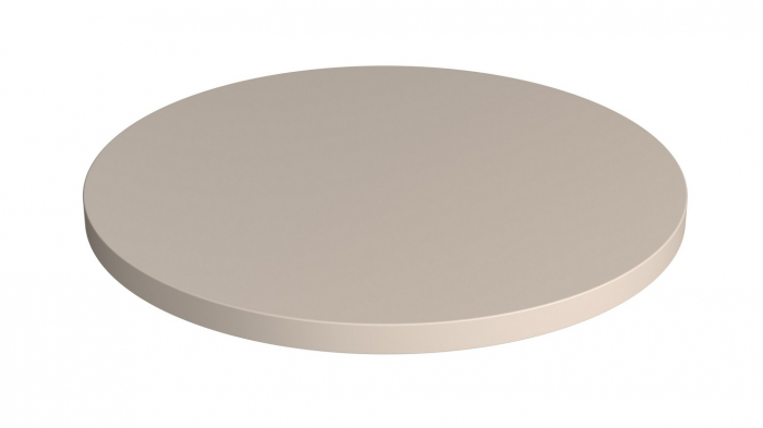 Blat pentru masa Ø 800 mm, Gri casmir U702 ST9 [1]