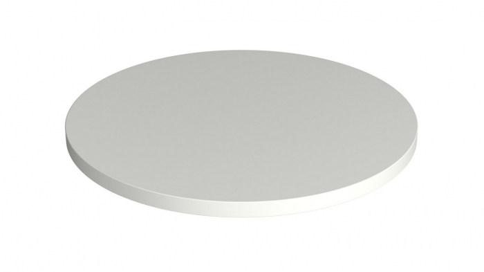 Blat pentru masa Ø 900 mm, Alb Premium W1000 ST9 [1]