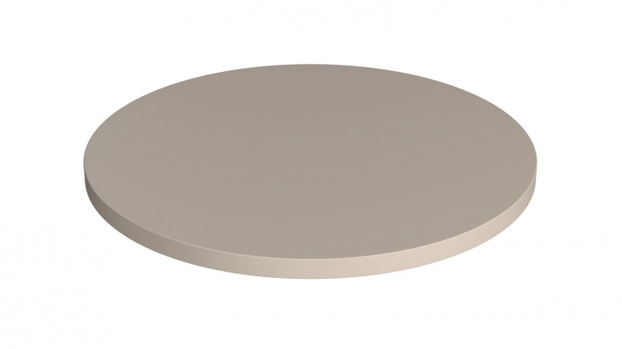 Blat pentru masa Ø 900 mm, Gri casmir U702 ST9 [1]