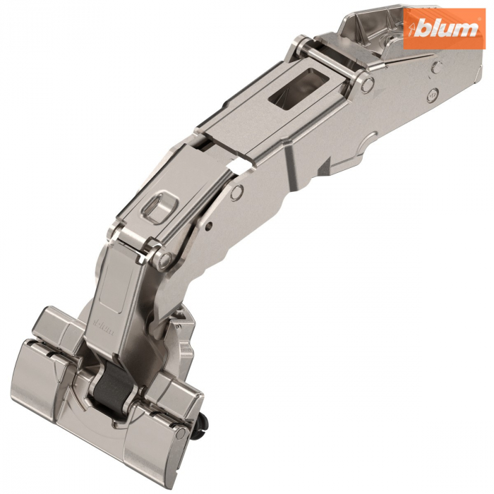 CLIP top Balama cu unghi de deschidere mare 155°，Uşă semiaplicată, fără arc, Oală: fără scule cu INSERTA, finisaj nichelat 70T7690 [1]
