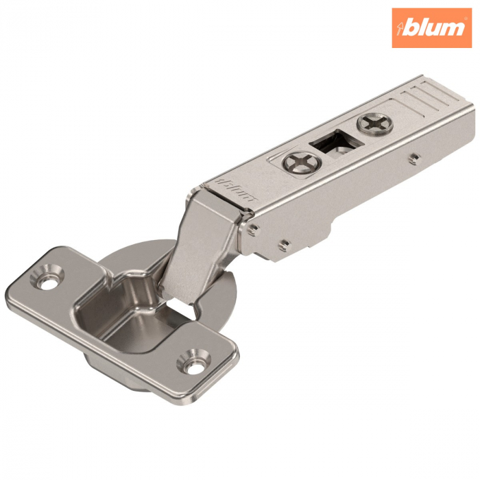 CLIP top Balama standard 107°，Uşă aplicată, Oală: şuruburi, finisaj nichelat 75T1550 [1]