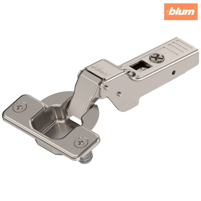CLIP top Balama standard 107°，Uşă semiaplicată, Oală: presare, finisaj nichelat 75T1680 [1]