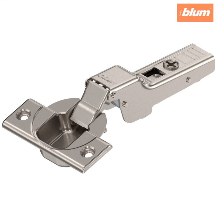 CLIP top Balama standard 110°，Uşă semiaplicată, fără arc, Oală: şuruburi, finisaj nichelat 70T3650 [1]