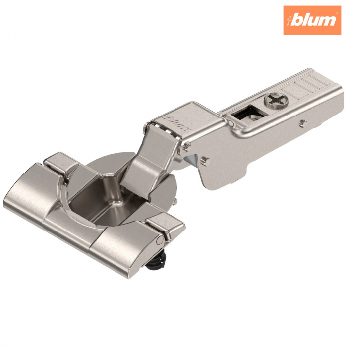 CLIP top Balama standard 110°，Uşă semiaplicată, Oală: fără scule cu INSERTA, finisaj nichelat 71T3690 [1]